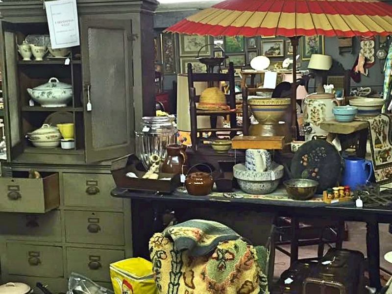 The Street Of Antique Dealers